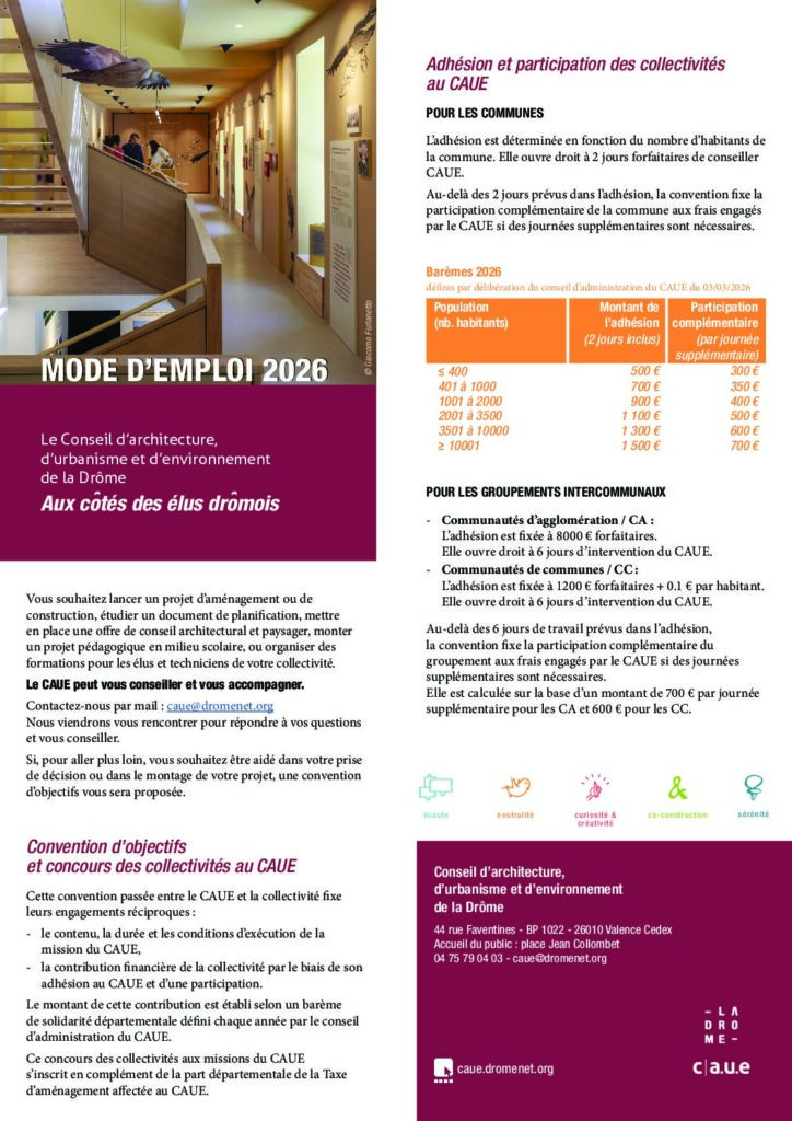 Mode d’emploi 2026