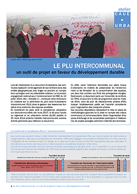 L&rsquo;Atelier URBA – Le PLUi, un outil de projet en faveur du développement durable