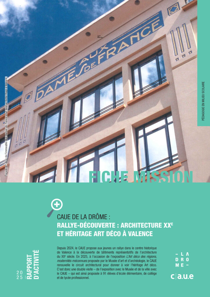 Fiches Mission 2025 – Pédagogie en milieu scolaire
