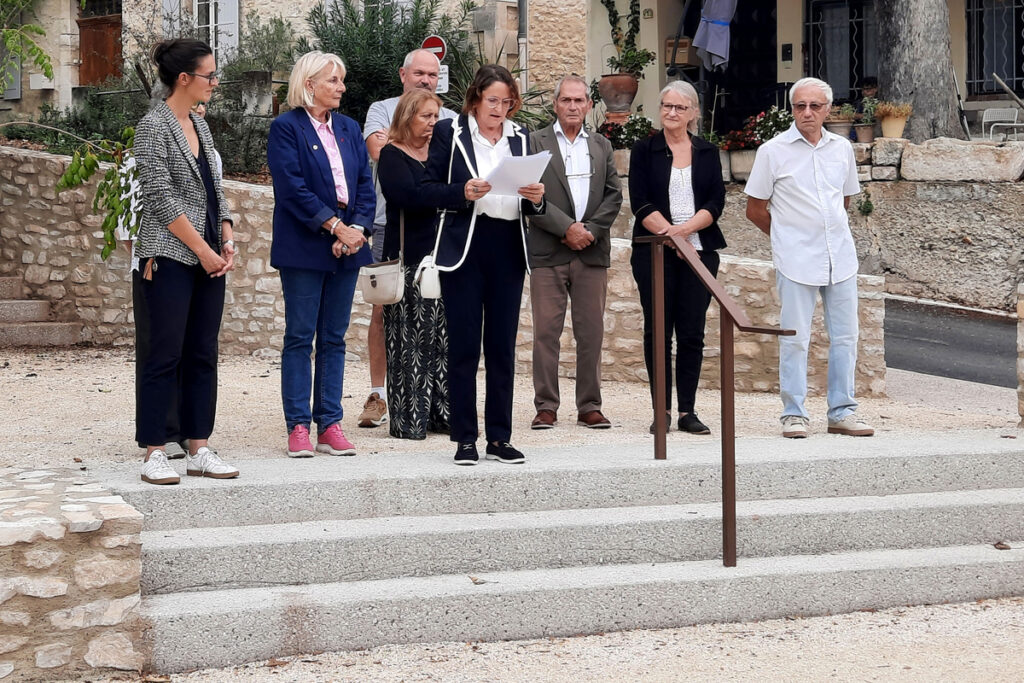 Des rues et espaces publics rénovés dans le centre-village de Saint-Restitut